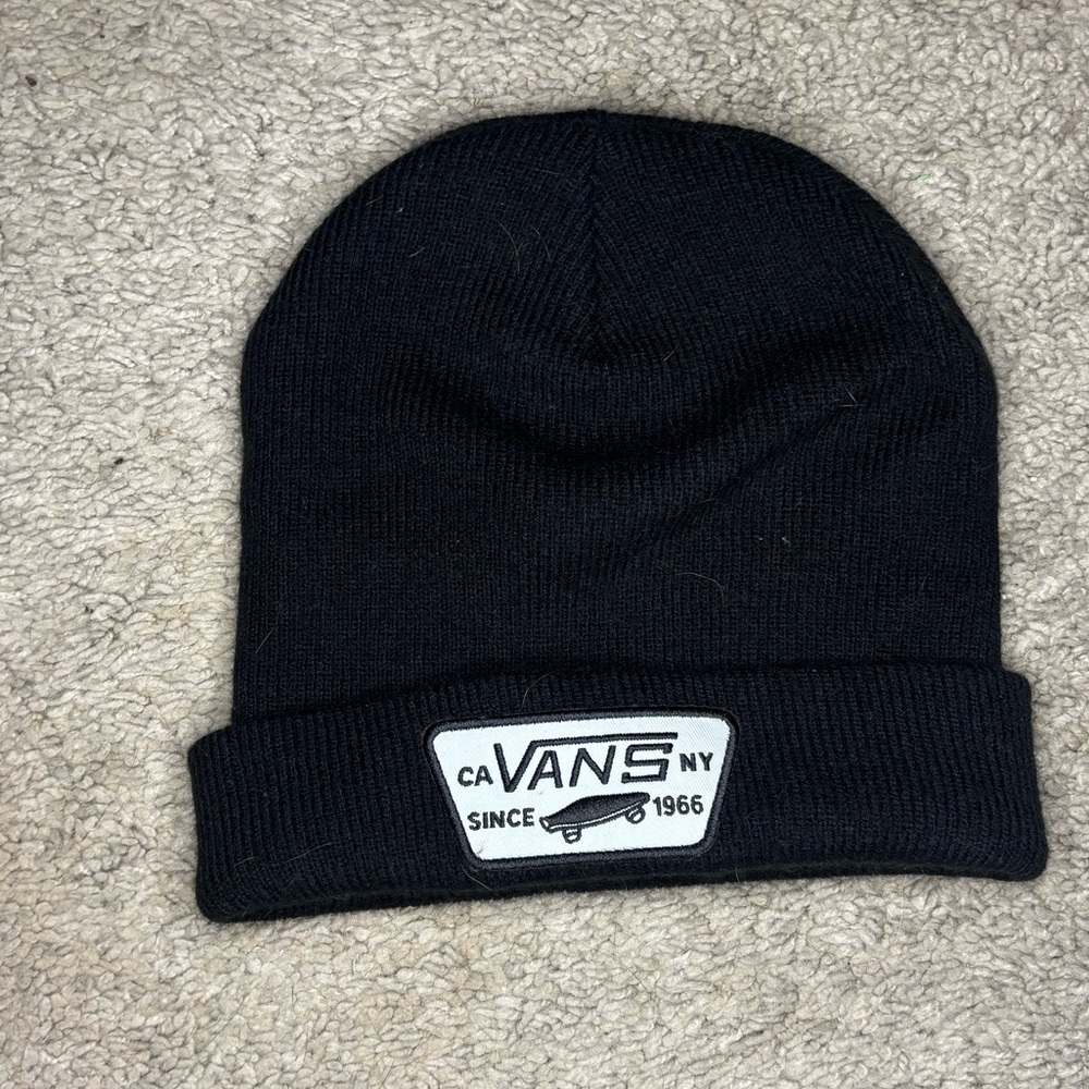 Vans Classic Black Knit Hat